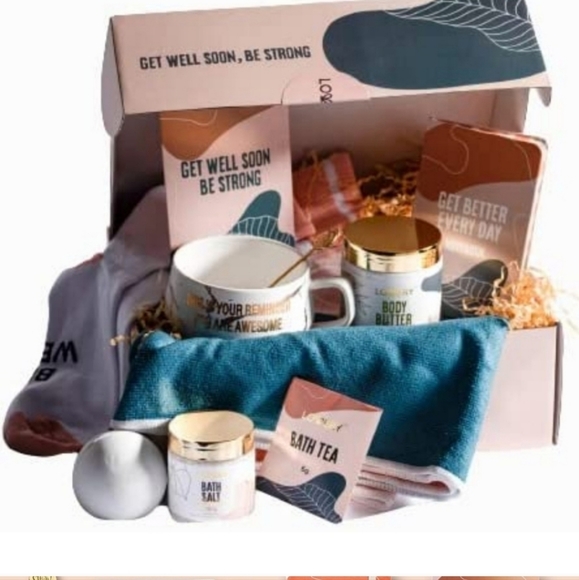 Lowery Get Well Soon Box - 13Pc Care Package NEW SEALED - Picture 2 of 5